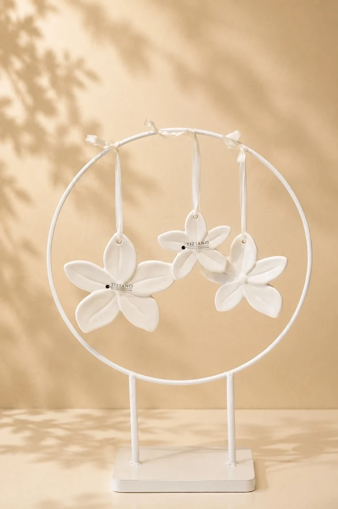 Blütenhänger Lilica weiß-creme