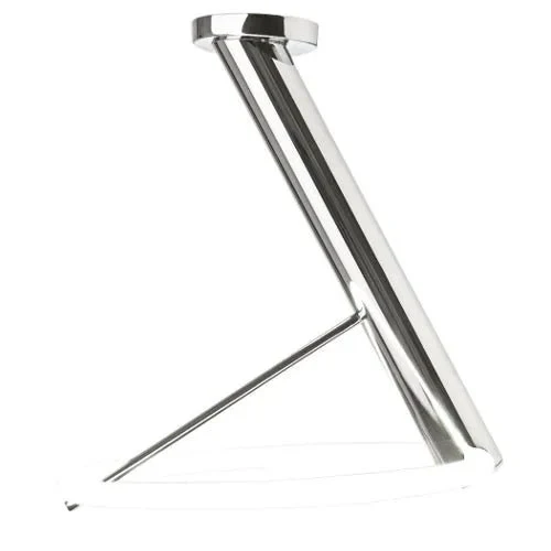 Deckenleuchte rund Ringleuchte Chrom Circle – Silber | Sompex