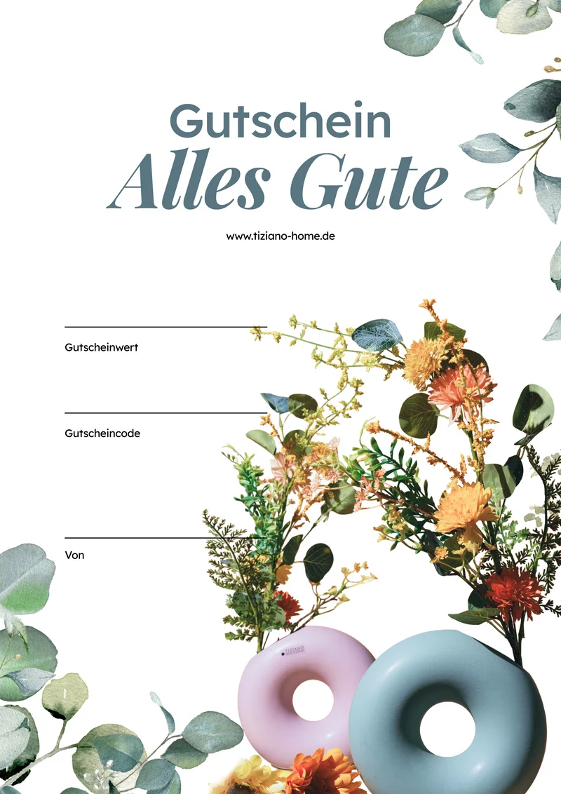 Geschenkgutschein Alles Gute