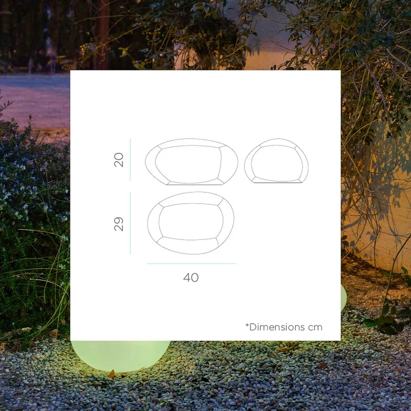 Petra 40 dekorative Lampe