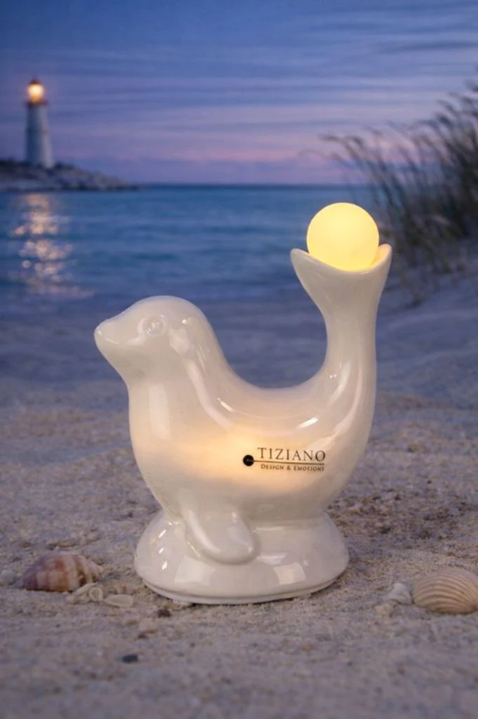 Robbe Sandra LED 11,5cm creme-weiß