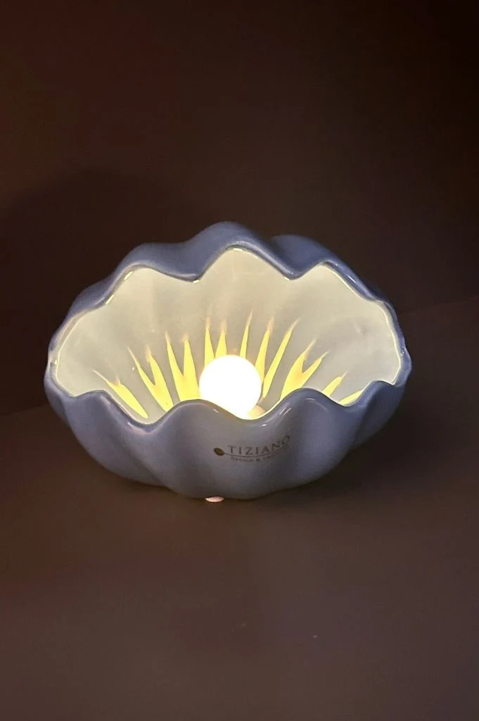 Muschel Salino LED farblich sortiert
