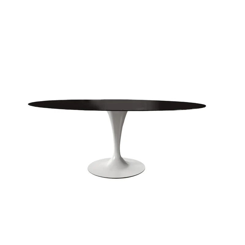 Flute Elliptical Table à manger