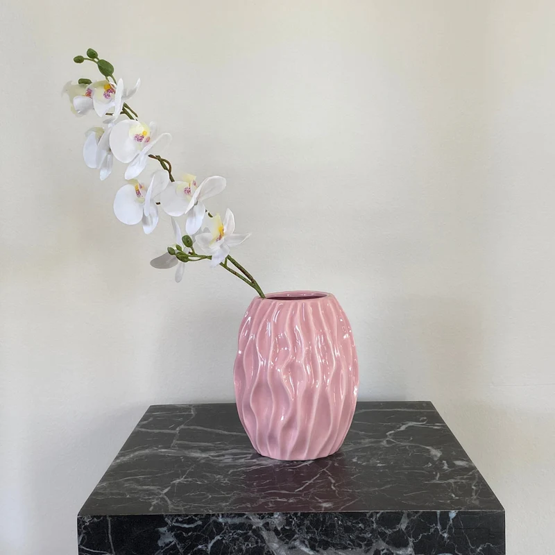 Betty Keramikvase rosa 15,4 cm
