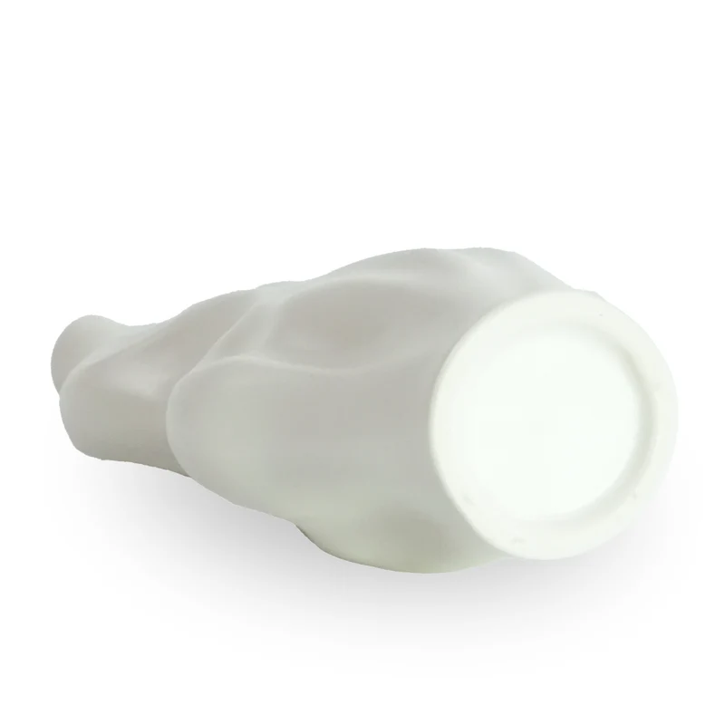 Alva Keramikvase weiß 25 cm