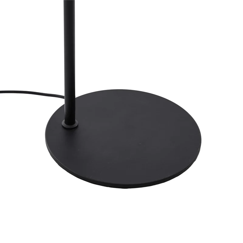 B-Ware Lucande Stehleuchte Eirian schwarz Lampe Leuchte 150cm E27 Glas elegant modern