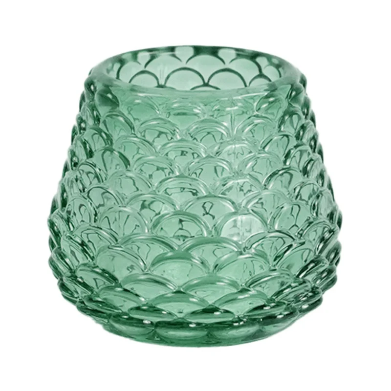 Naja Glas-Teelichthalter grün 7 cm