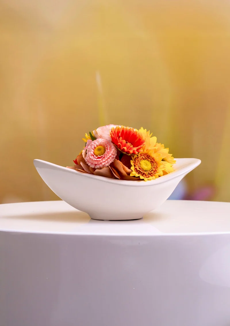 Schale Manerba weiß-creme