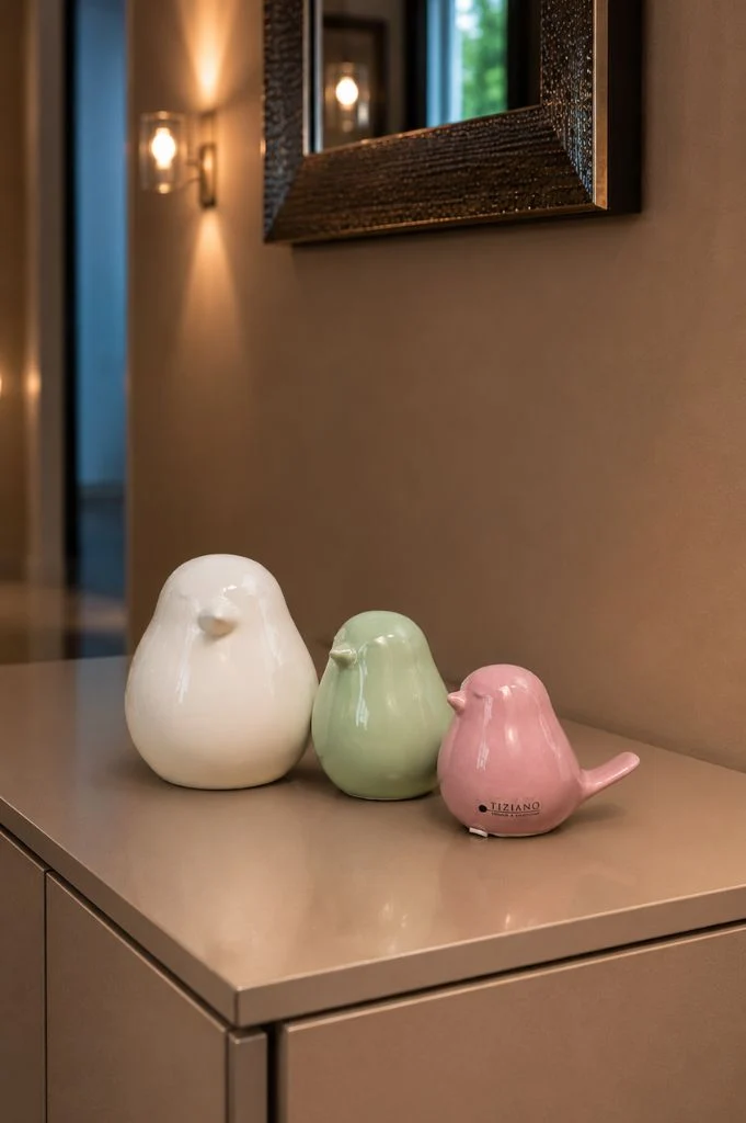 Vogel Pallino in 3 Größen und 3 Farben