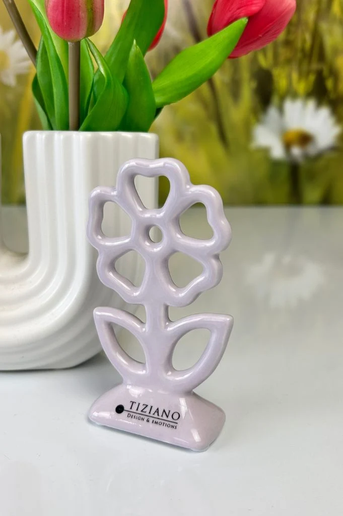 Blume Mesola 12cm in 2 Varianten lila-flieder