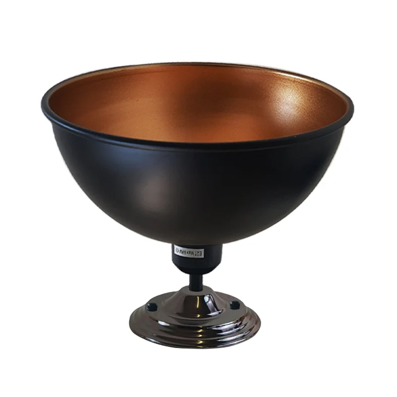 Deckenlampe schwarz/gold für die Flurbeleuchtung Ø 21cm|E27~2143