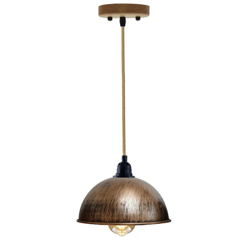 Vintage Deckenleuchte Industrial Hängelampenschirm~2113