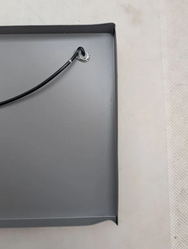 B-Ware Hängeleuchte Valerya 7-flammig dimmbar silber kupfer Metall Glas 145cm Länge