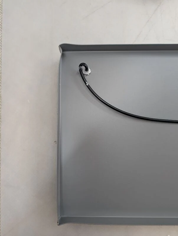 B-Ware Hängeleuchte Valerya 7-flammig dimmbar silber kupfer Metall Glas 145cm Länge