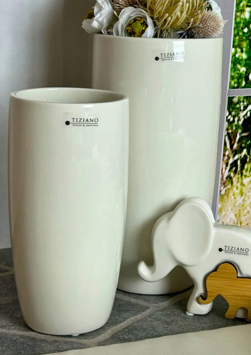 Vase Florentino creme