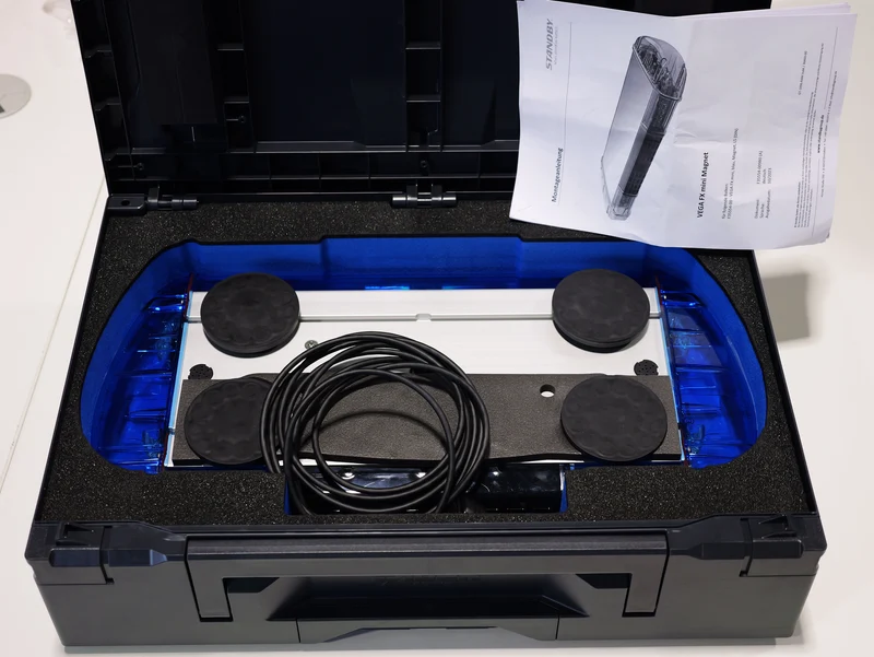 Standby VEGA FX mini (Magnet) Blaulichtbalken Komplettanlage