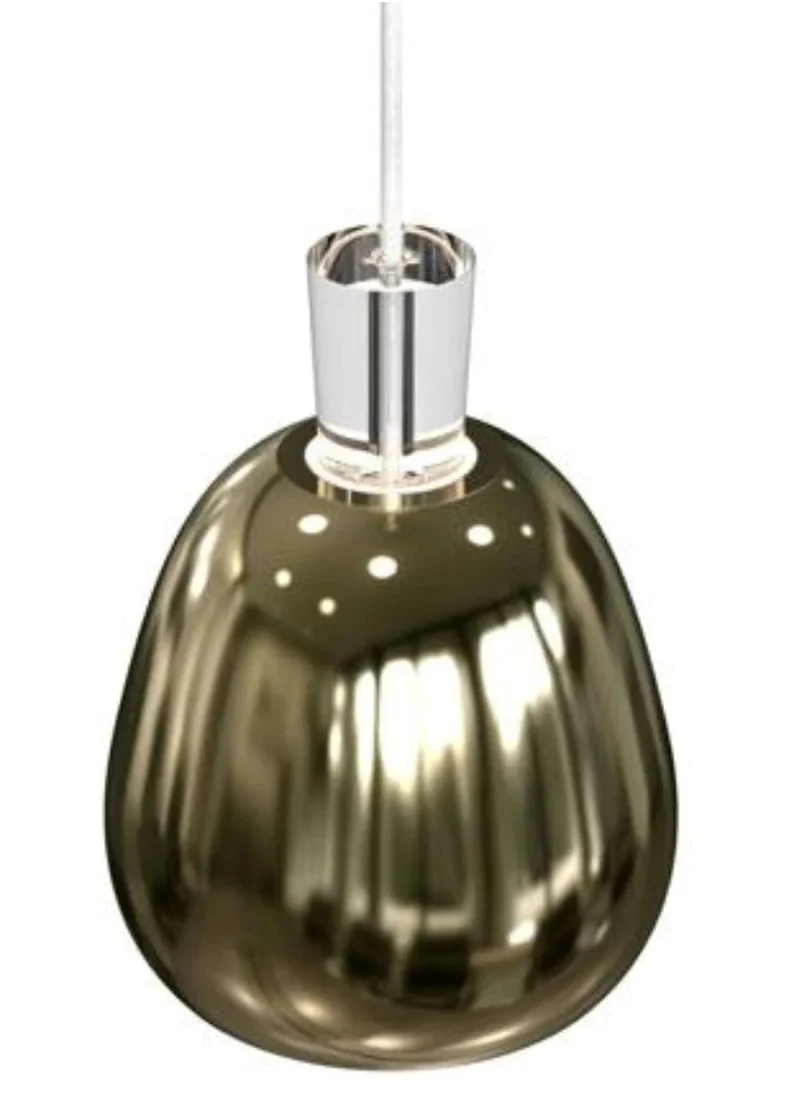 Pendelleuchte SHAPE II Gold – Design-Hängeleuchte mit E27, skandinavisch
