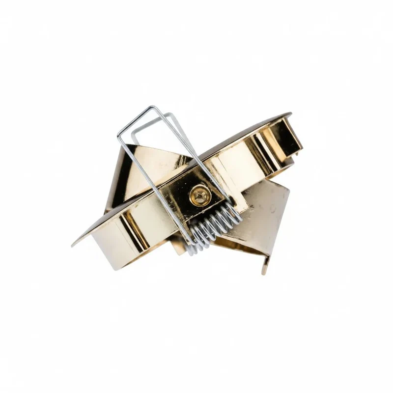 Einbaustrahler Gold GU10 – rund – flach – schwenkbar – Aludruckguss – 230 V