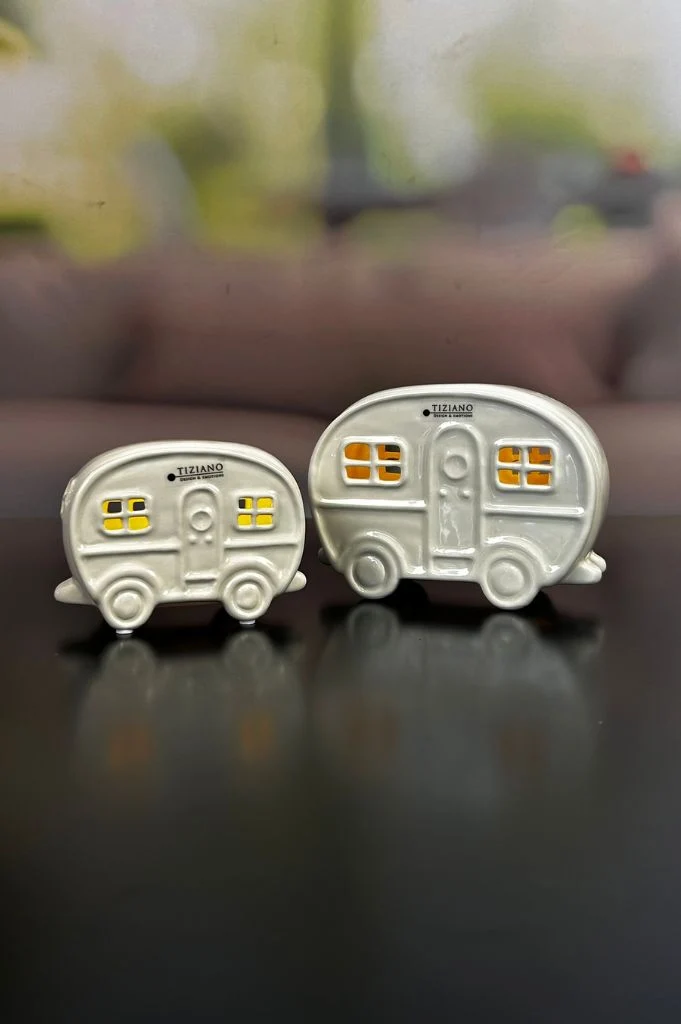 Wohnwagen Casina LED 13cm creme
