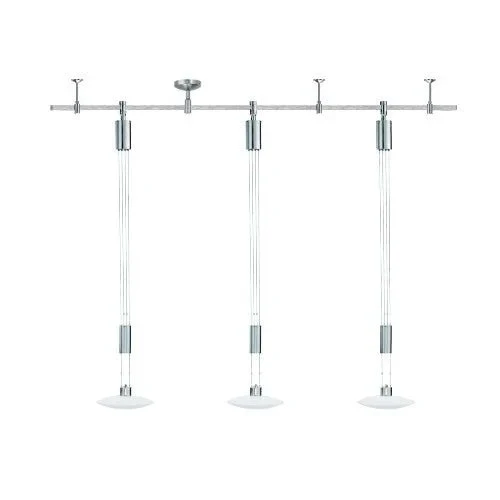 LED Hängeleuchten – höhenverstellbares Schienensystem (3-flammig)