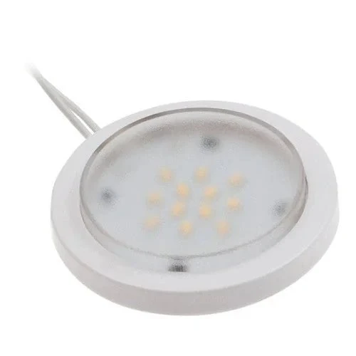 3er Set LED Mini Unterbauleuchte für Steckdose – Blau, flach & dekorativ