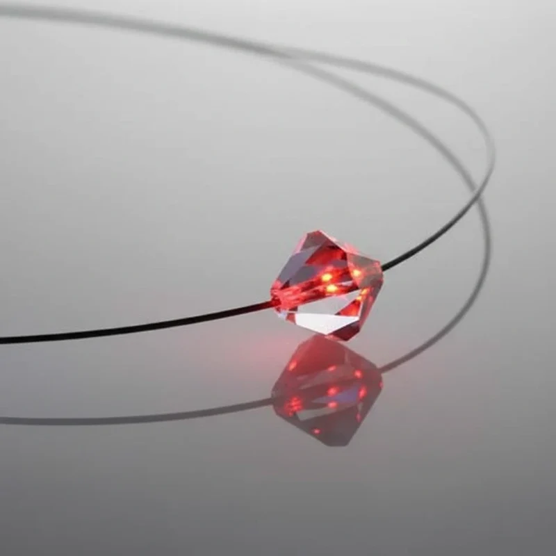 Armband LED Kristall Bicone Rot mit Swarovski®- Elements