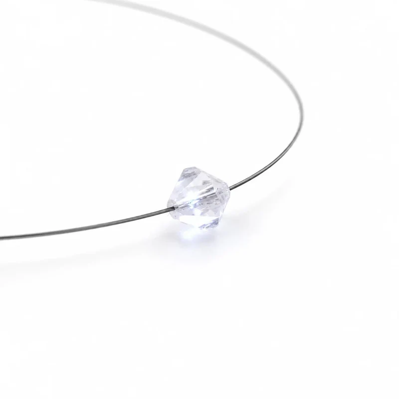 Armband LED Kristall Bicone Weiß mit Swarovski®- Elements