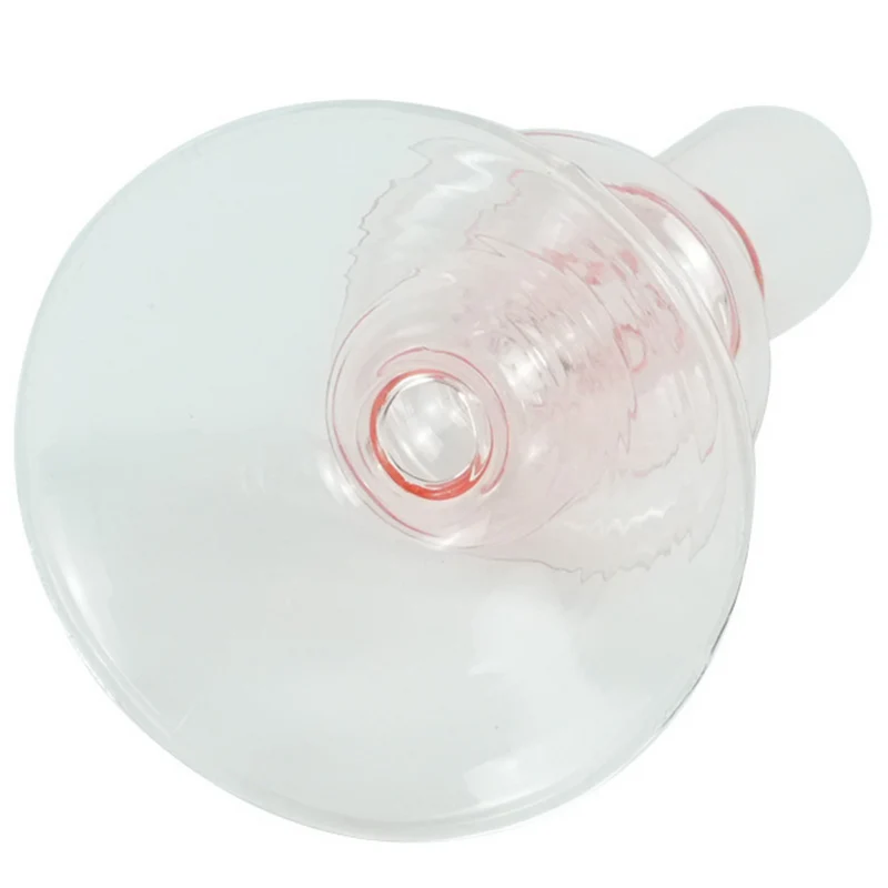Chicka Kerzenhalter aus rosa Glas 21 cm