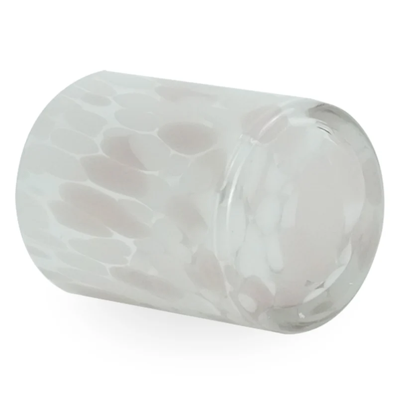 Nina Glas-Teelichthalter rosa 10 cm