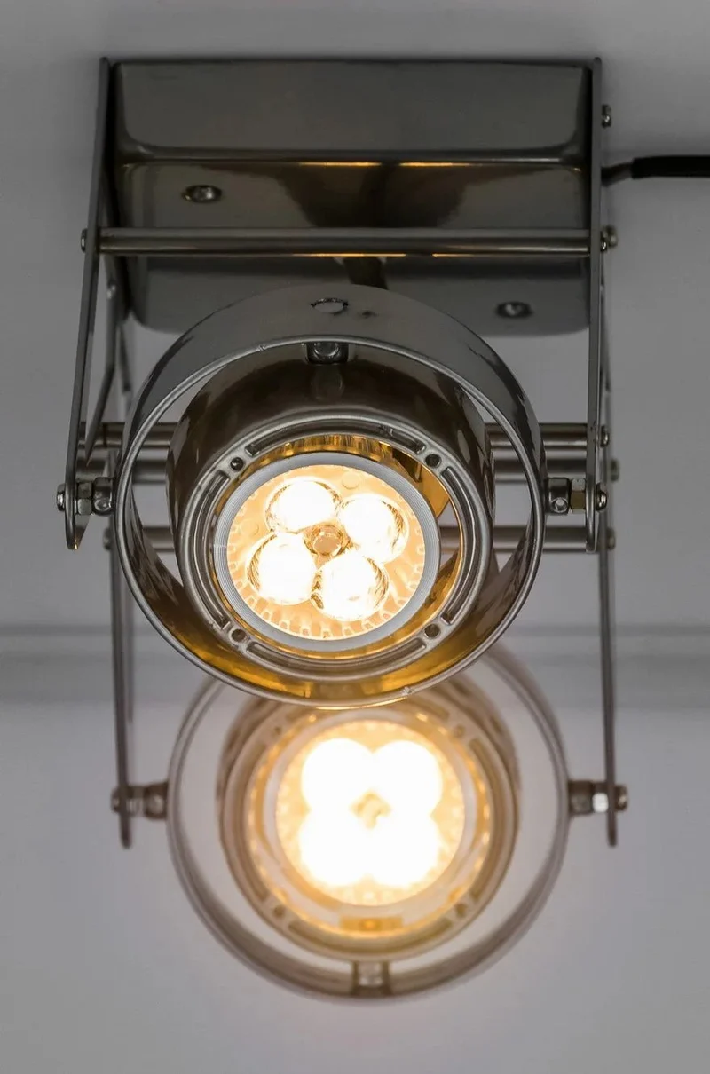 LED Deckenleuchte WAP 2-flammig GU10 kardanischer Deckenstrahler im Industrie-Design Made in Italy
