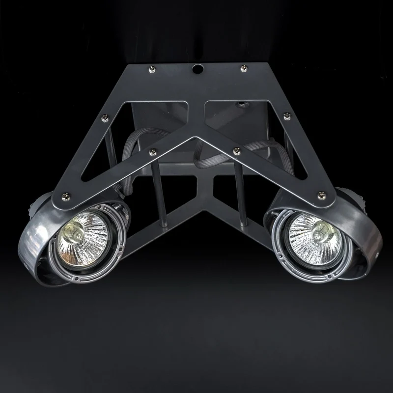 LED Deckenleuchte WAP 2-flammig GU10 kardanischer Deckenstrahler im Industrie-Design Made in Italy