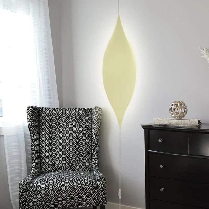 Design Hängelampe ALIEN mit Steckerkabel – Pendelleuchte ohne Deckenanschluss, E27