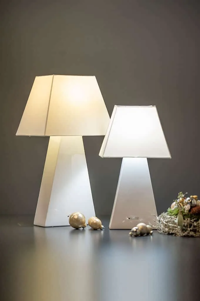 Lampe Crotone eck. creme