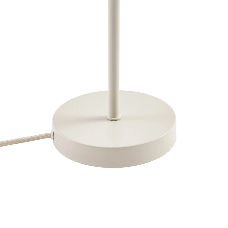 B-Ware Lindby Tischleuchte Lampe Libbie LED Leuchte creme E27 Höhe 45cm elegant modern