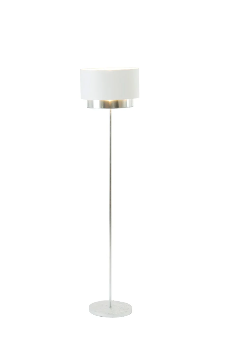 Stehlampe Mattia Oval Chintz gehämmert