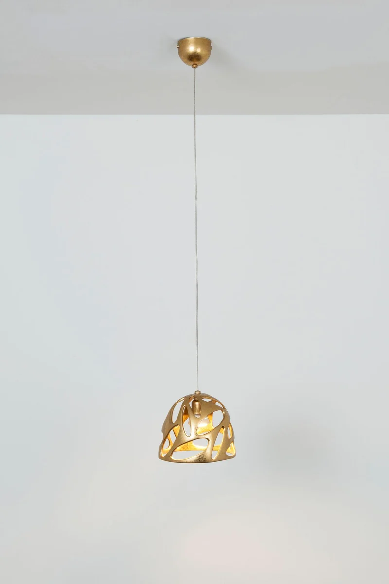 Pendelleuchte Talismano Halogen mit Schirm Rund