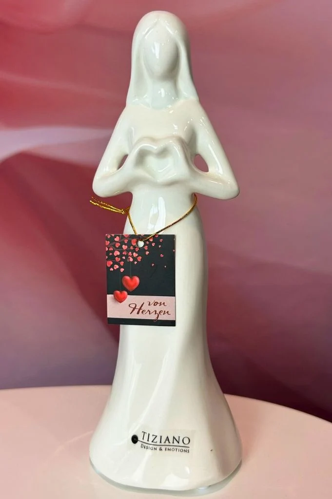 Dekofigur Grazia creme-weiß
