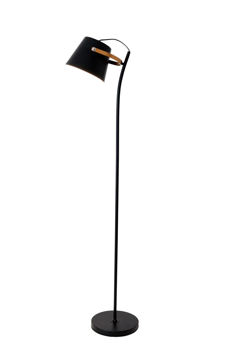 Stehleuchte Esperto mit Schirm Rund 143 cm Gold