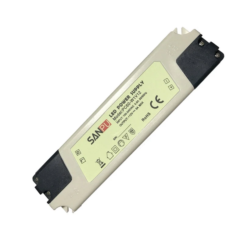 Sanpu LED-Treiber 60W 12V | 5A | IP40 - Netzteil-Transformator~1822