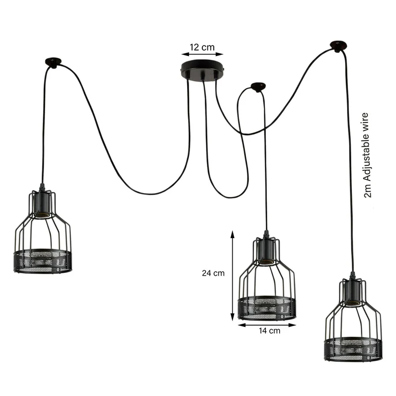 Spinnenlampe Pendelleuchte flammig Fur Schlafzimmer~1886
