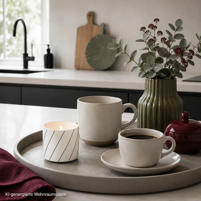 Teelichthalter aus Porzellan weiß 6,5 cm Kerzenständer & Mini-Vase Deko