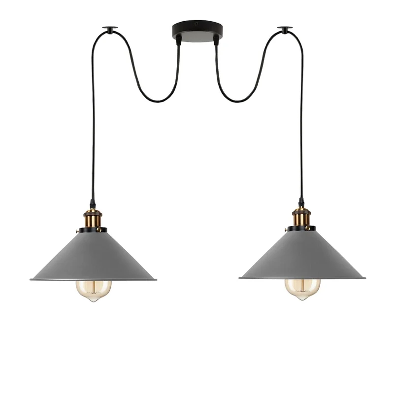 Spider Pendelleuchte Industrielle Multiarm Deckenlampe| Ø 22CM ~1801