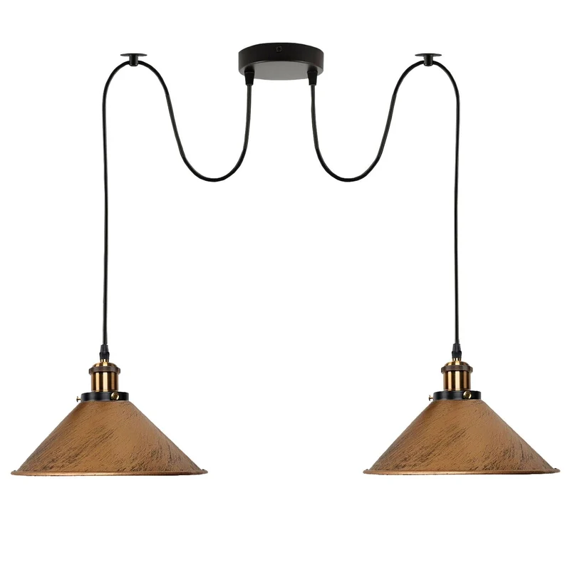 Spider Pendelleuchte Industrielle Multiarm Deckenlampe| Ø 22CM ~1801