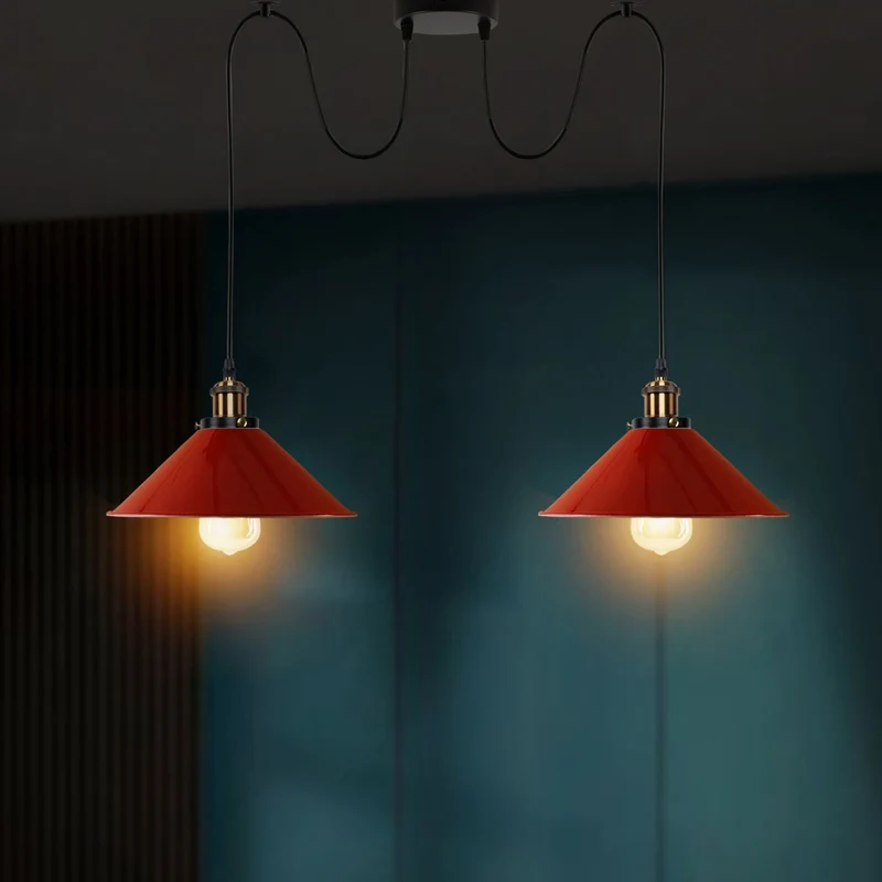 Spider Pendelleuchte Industrielle Multiarm Deckenlampe| Ø 22CM ~1801