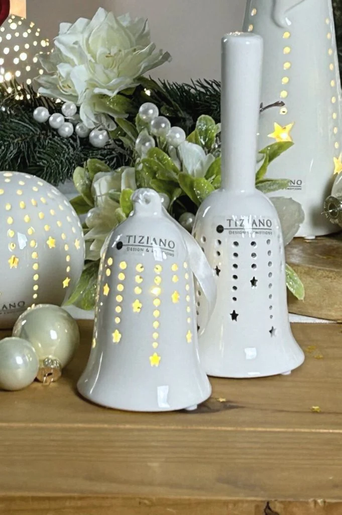 Glocke Bello Calante LED creme-weiß