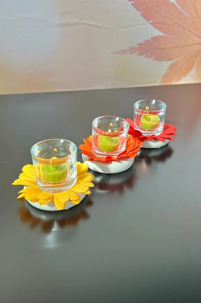 Dekoset Licht Lumina mit Glas