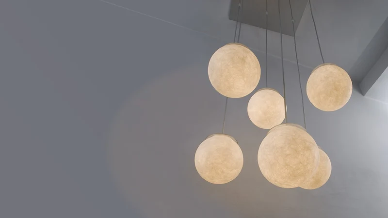 Sei Lune Suspension Lampe