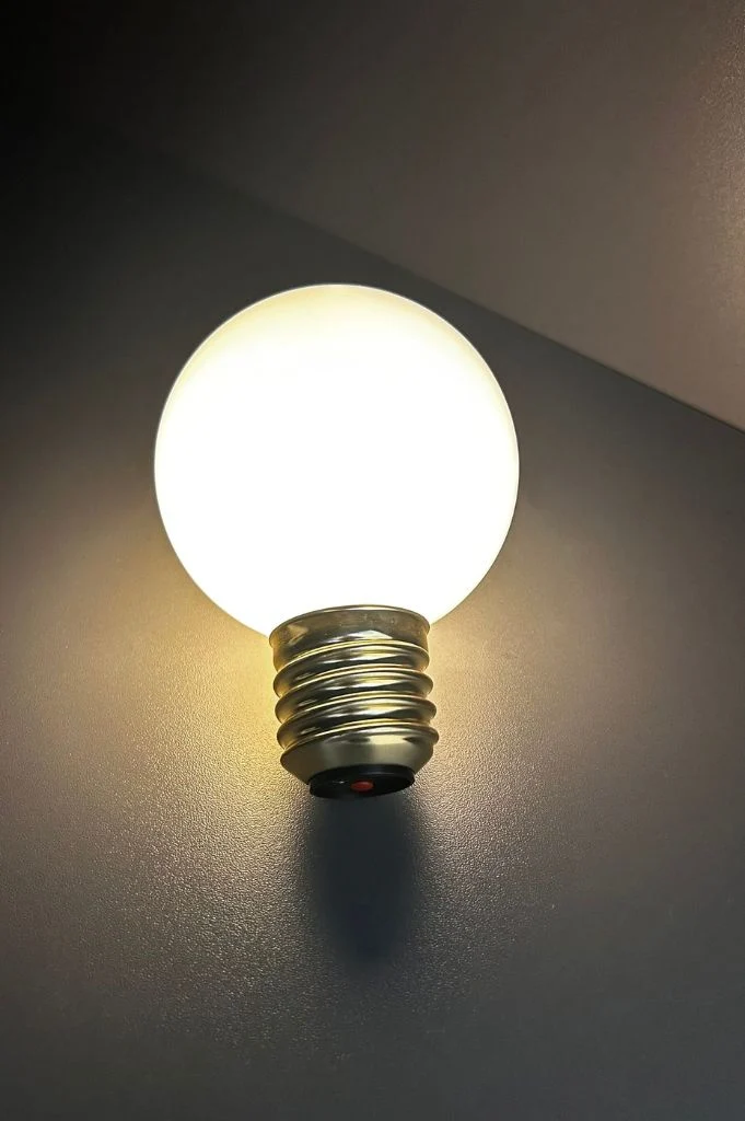 Glühbirne LED mit USB Kabel 9,5
