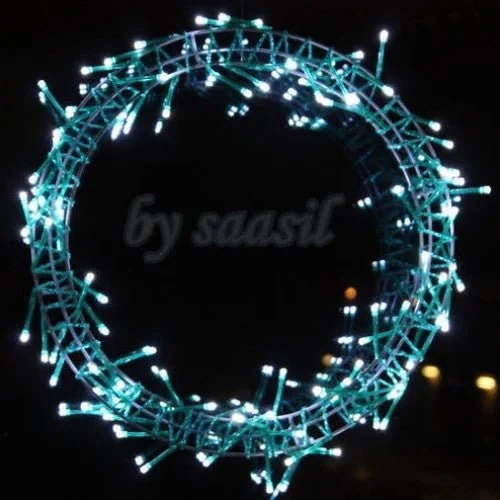 LED Lichtkranz Weihnachten Türkranz Wandkranz Ø40