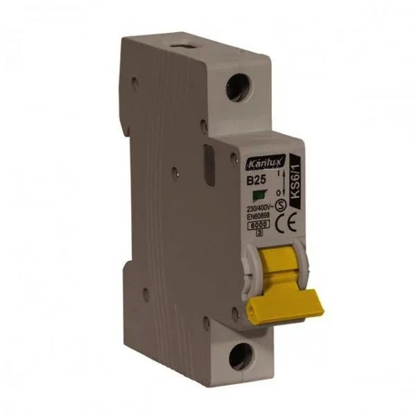 B25 /1 Sicherungsautomat Leitungsschutzschalter B25 A Sicherung Automat 1 Polig / 4418 | Kanlux S.A